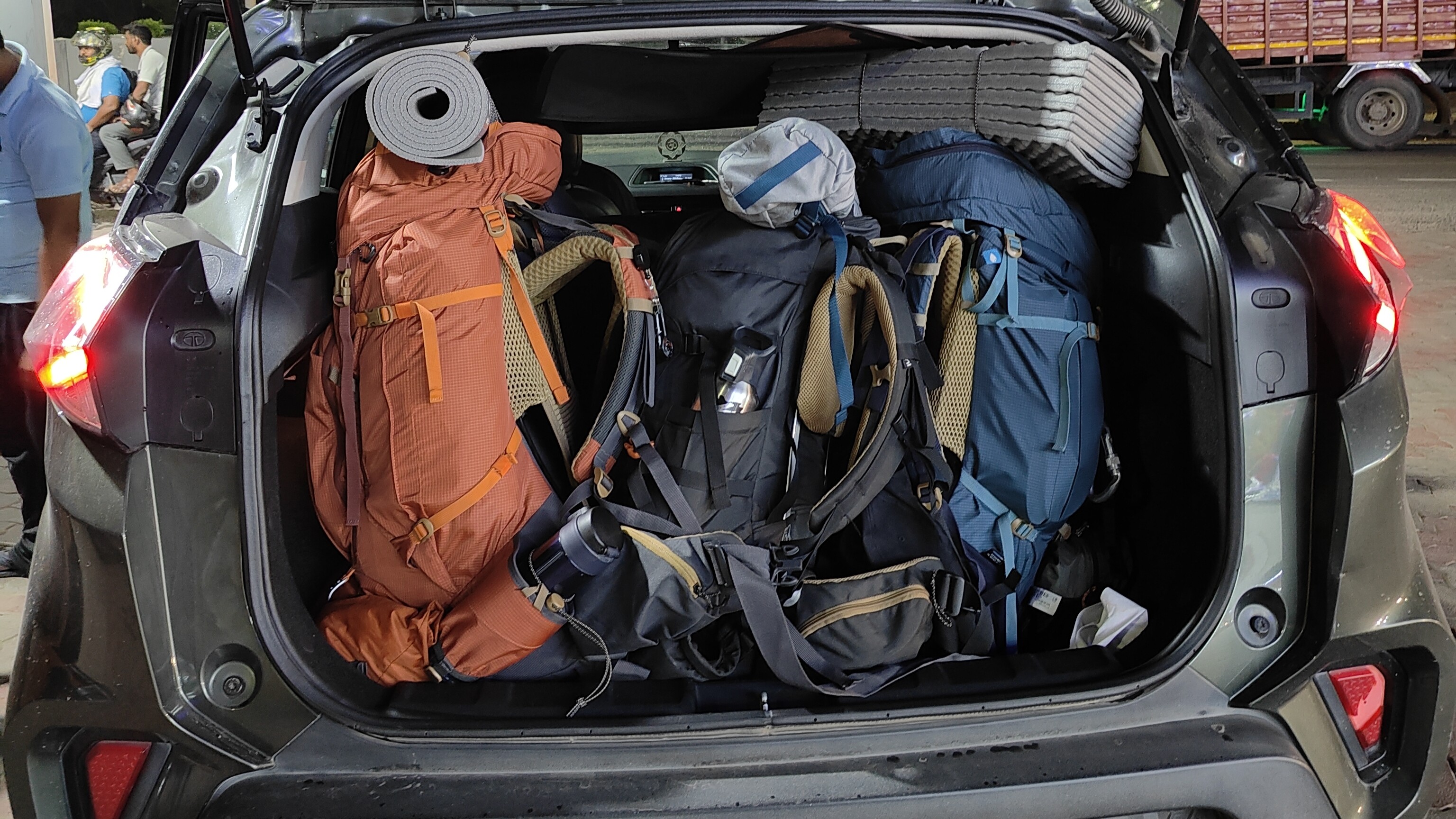 All set to hit the road
