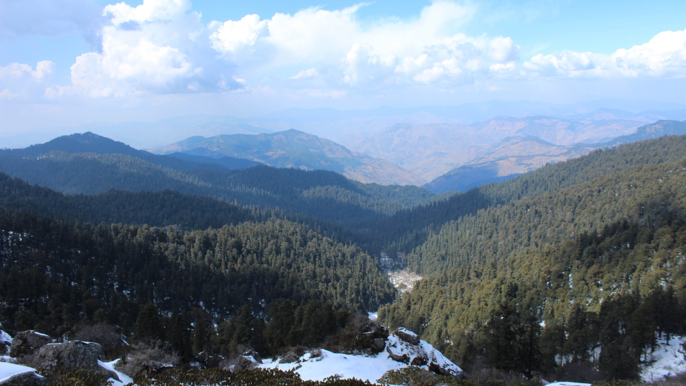 Churdhar mountain landscape