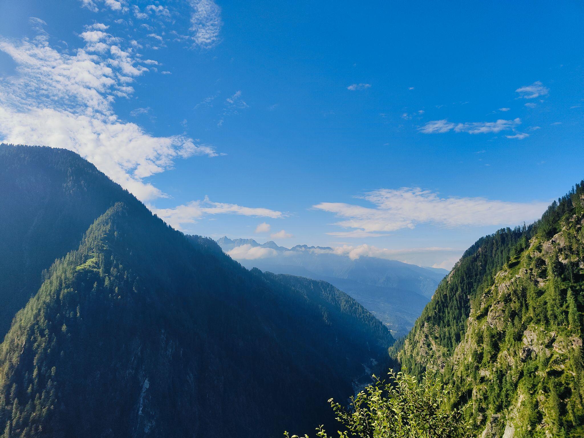 Mountain views near Malana